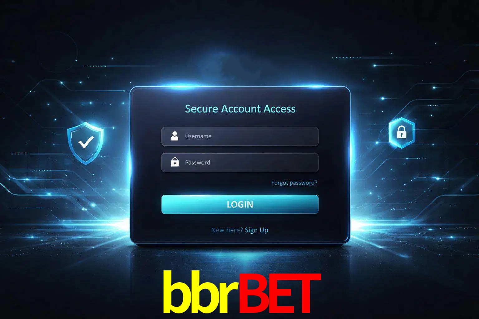Pantalla de inicio de sesión de cuenta bbrbet para usuarios en México