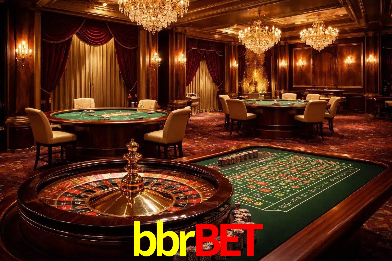 Una escena premium de mesa de casino en vivo con cartas, elementos de ruleta y un ambiente pulido de estudio de transmisión.
